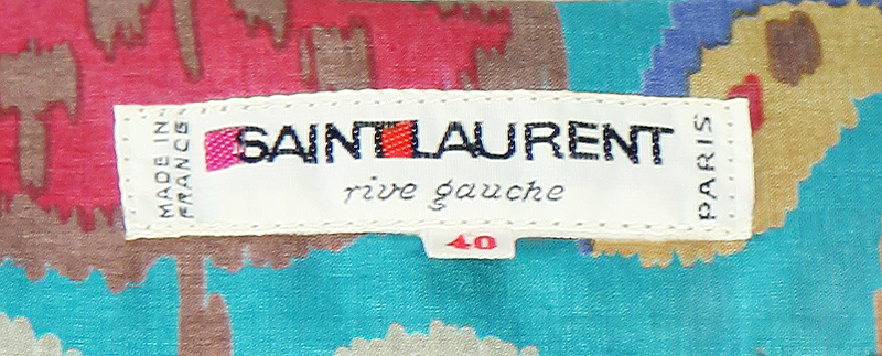 Yves Saint Laurent Moroccan Maxi Dress