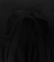 Chanel Black Bow Cardigan