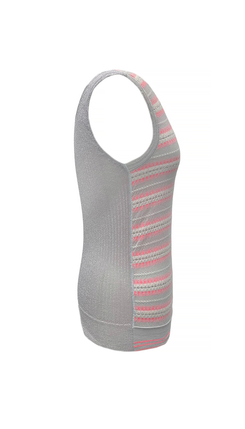 Louis Vuitton Grey Knitted Top