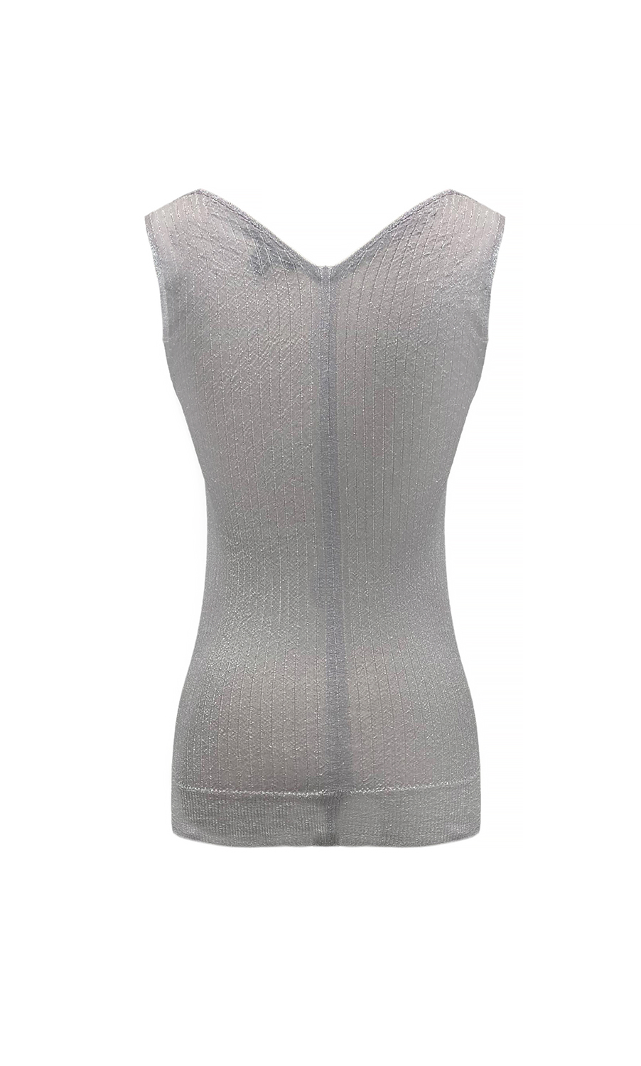 Louis Vuitton Grey Knitted Top
