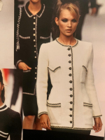 Chanel Haute Couture Trimmed Jacket