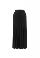 Chanel Black Pleated Skirt