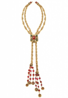 Chanel Luxurious Gripoix Crystals Necklace