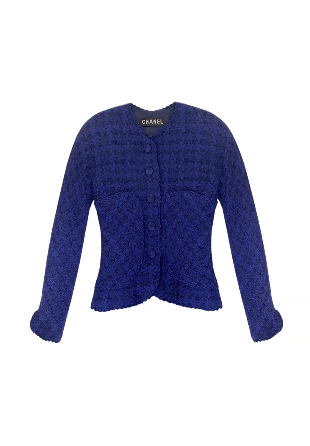 Chanel Haute Couture Blue Jacket