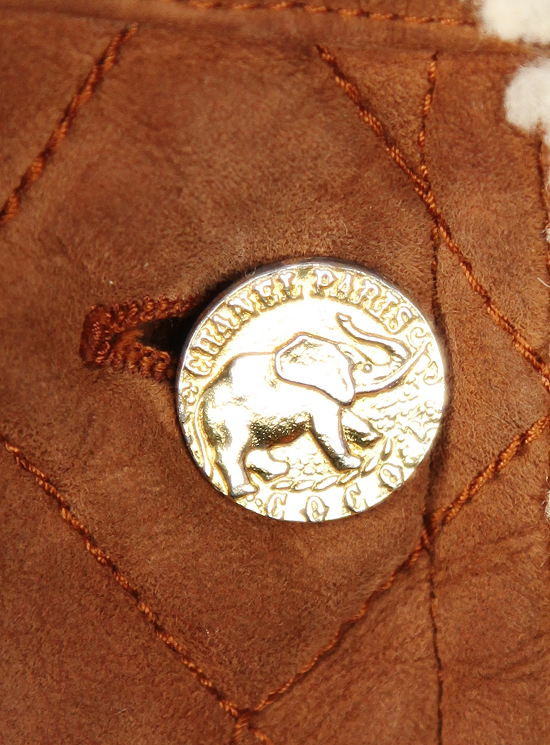 Chanel Sheepskin Short Overcoat