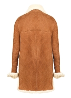 Chanel Sheepskin Short Overcoat