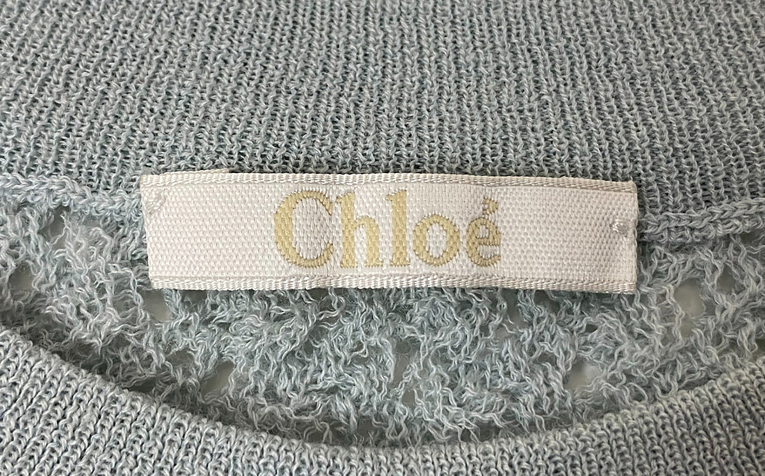 Chloé Blue Sweater