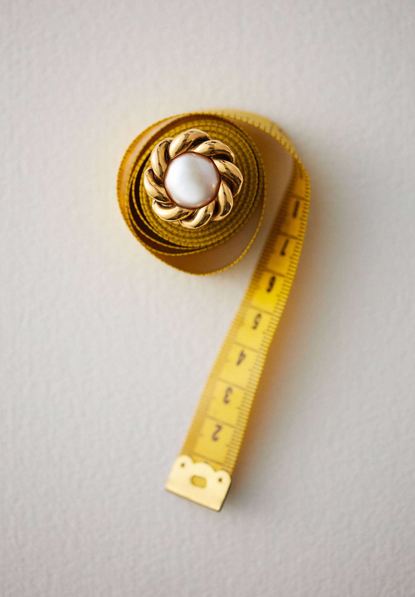 Chanel Twisted Clip-on Earrings With Pearls