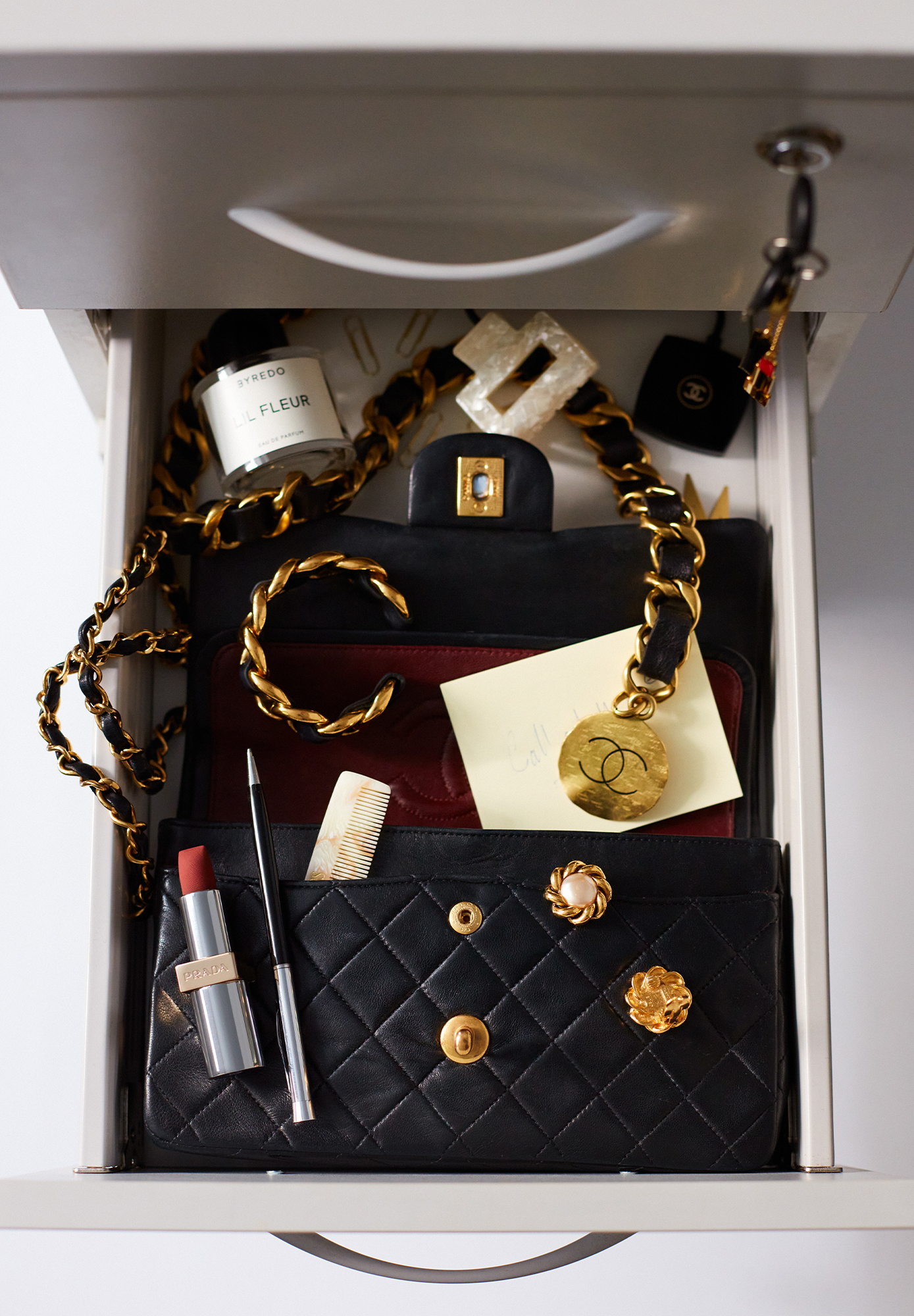 Chanel Twisted Clip-on Earrings With Pearls