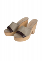 Chanel platform sandals