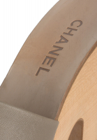 Chanel platform sandals