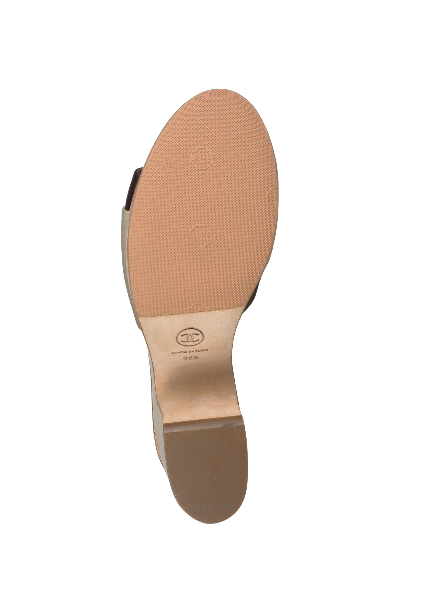 Chanel platform sandals