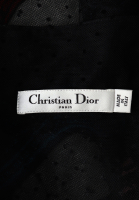 Christian Dior Black Skirt With Embroidery