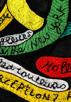 Christian Dior Black Skirt With Embroidery