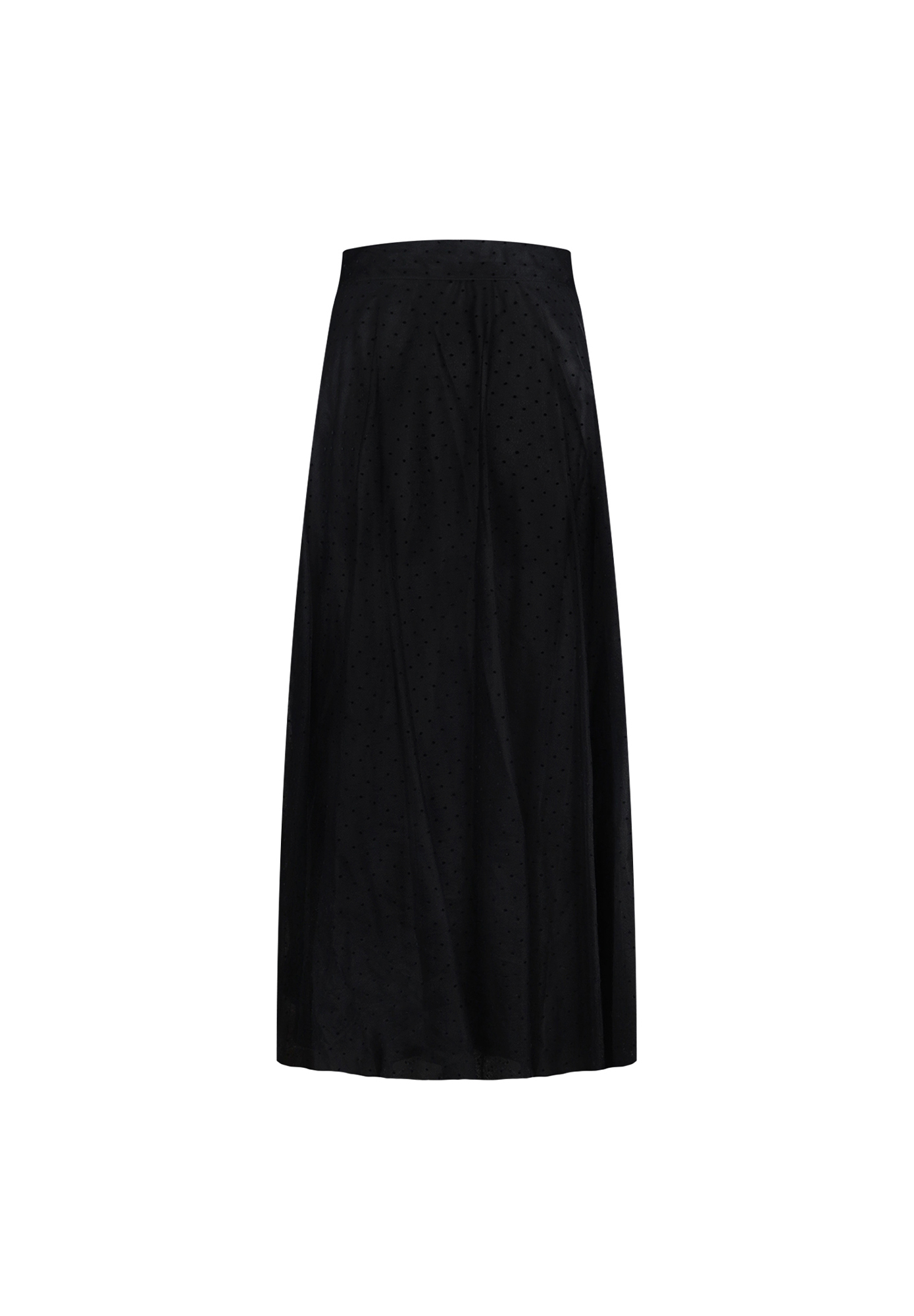 Christian Dior Black Skirt With Embroidery