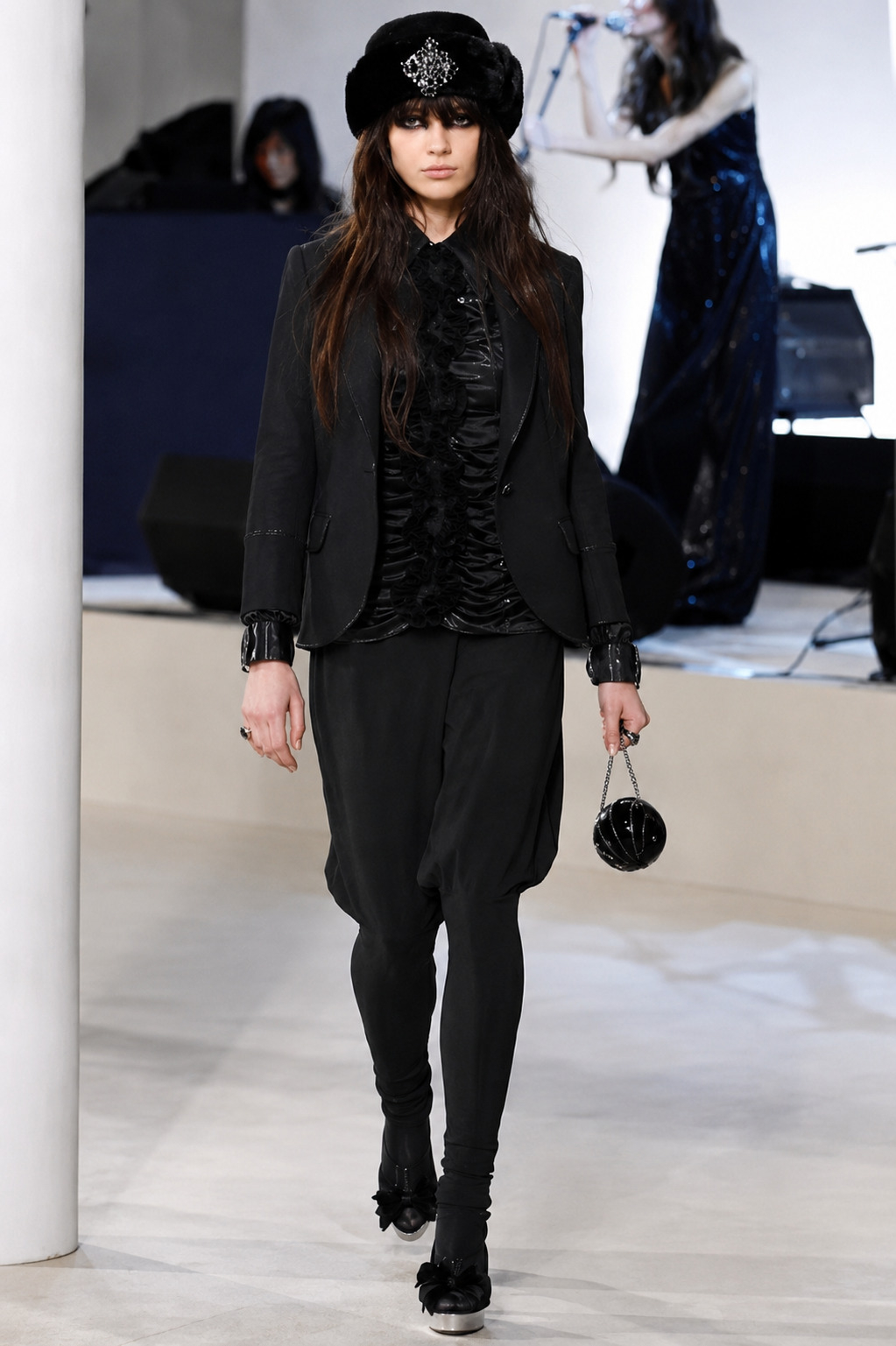 Chanel Shiny Knit Breeches