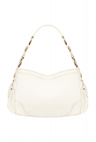 Prada Ivory Leather Shoulder Bag