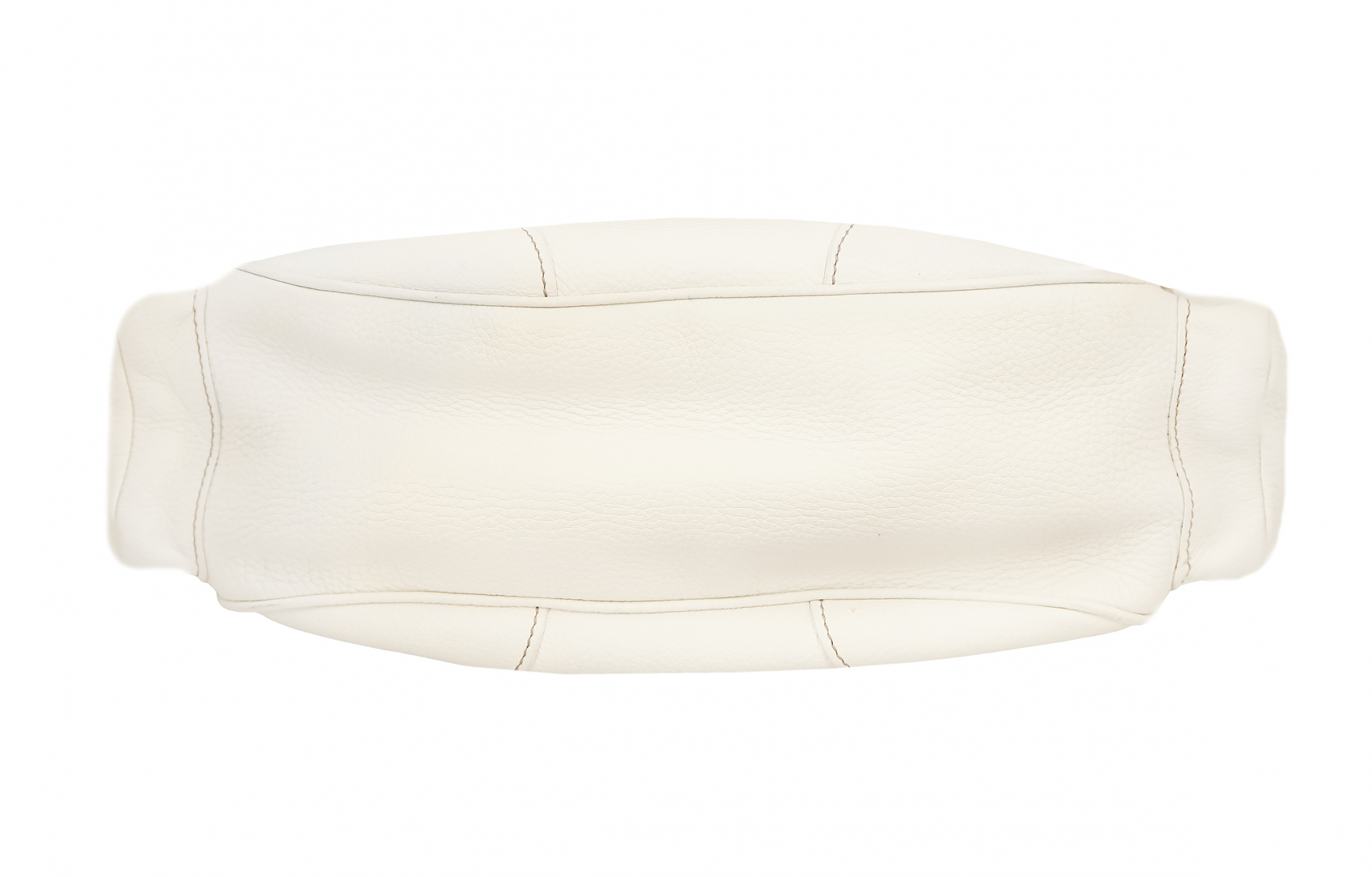 Prada Ivory Leather Shoulder Bag