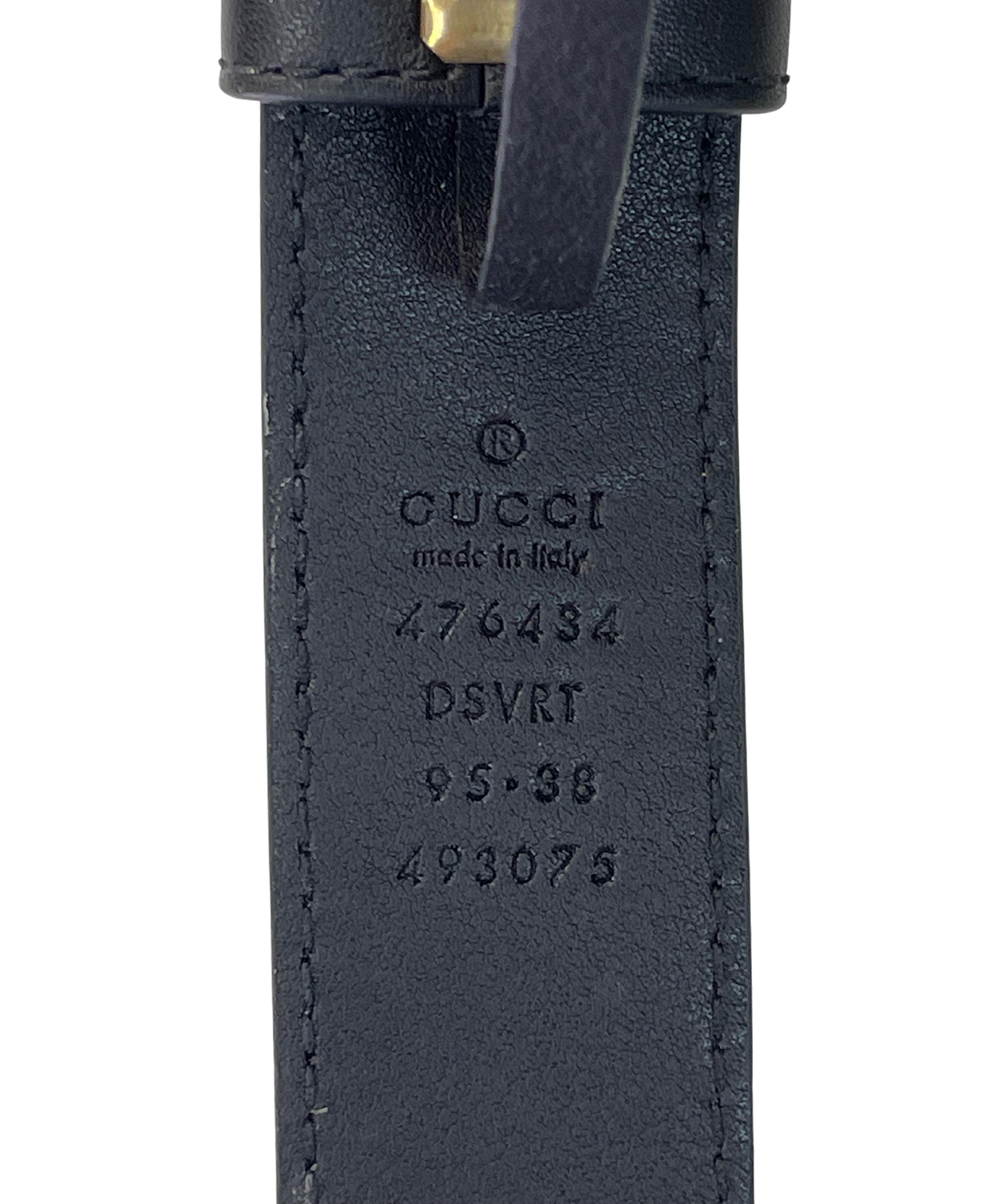 Gucci Black GG Marmont Belt Bag