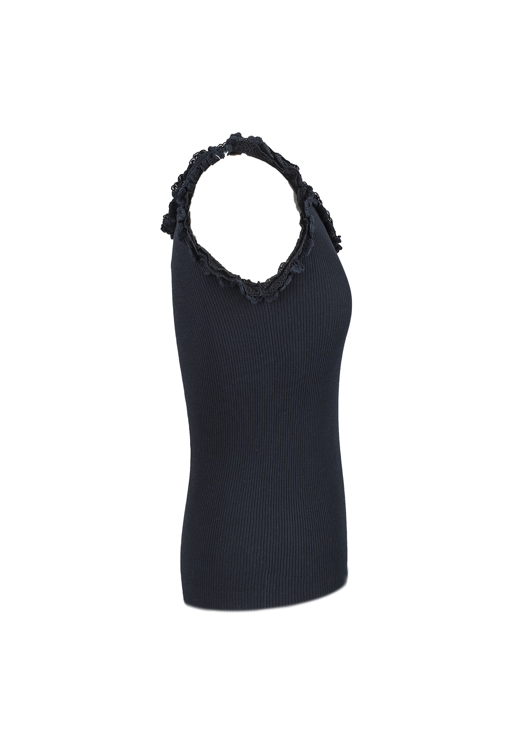 Chanel Black Lace Top