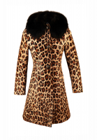 Prada Fur Collar Coat