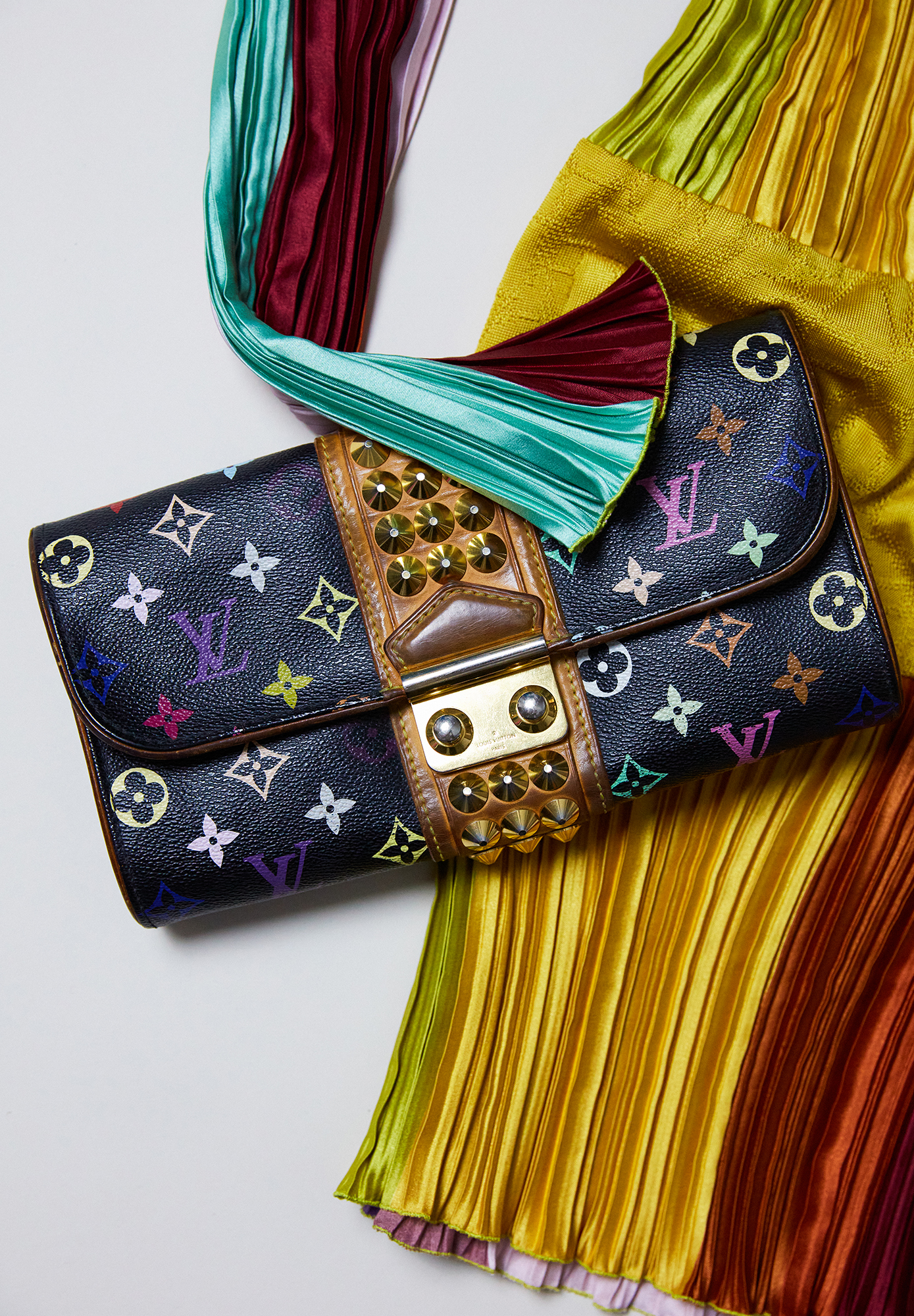 Louis Vuitton Multicolour Monogram Courtney Clutch Bag