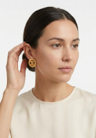 Chanel Logo Clip-on Earrings