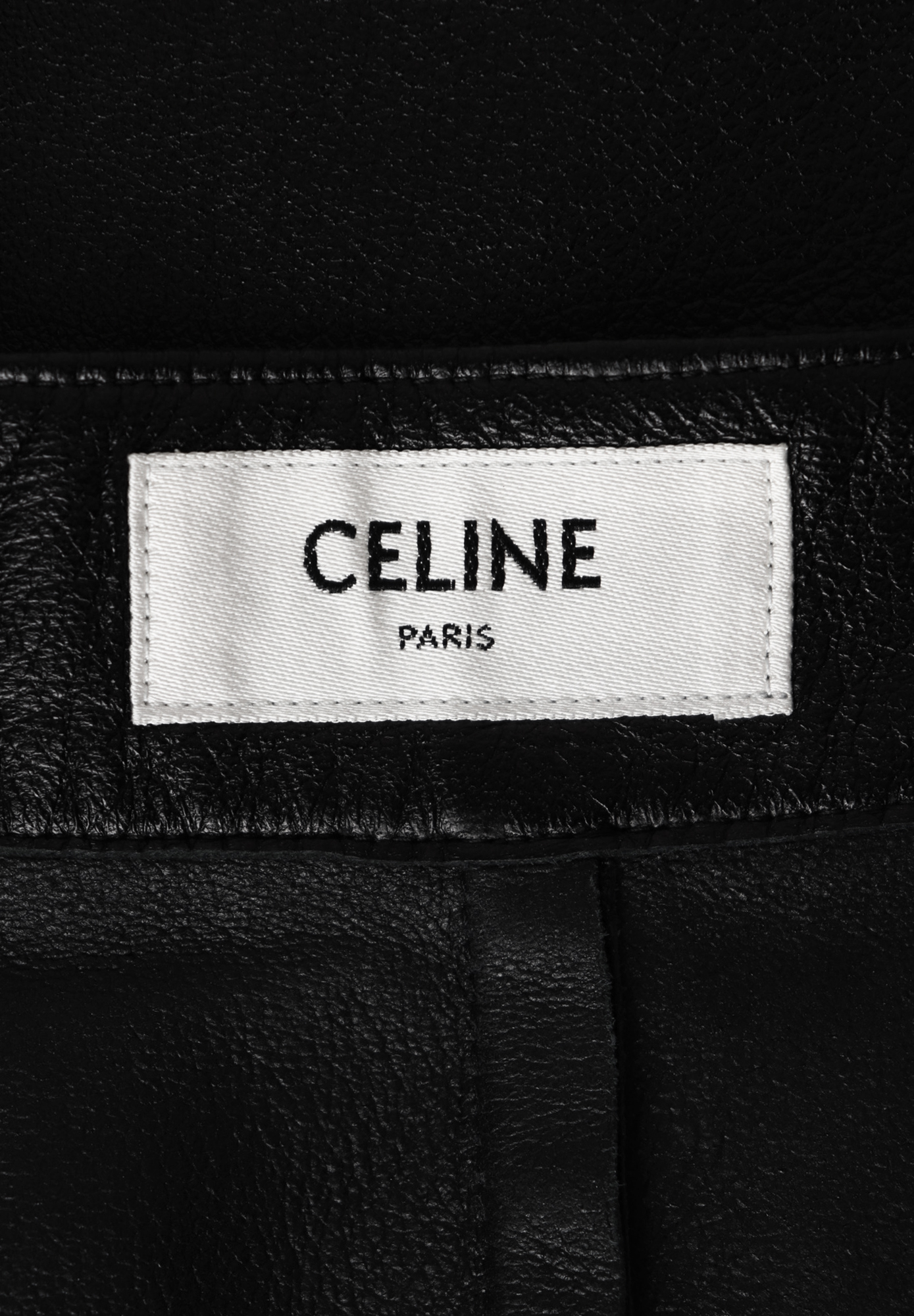 Celine Leather Culottes