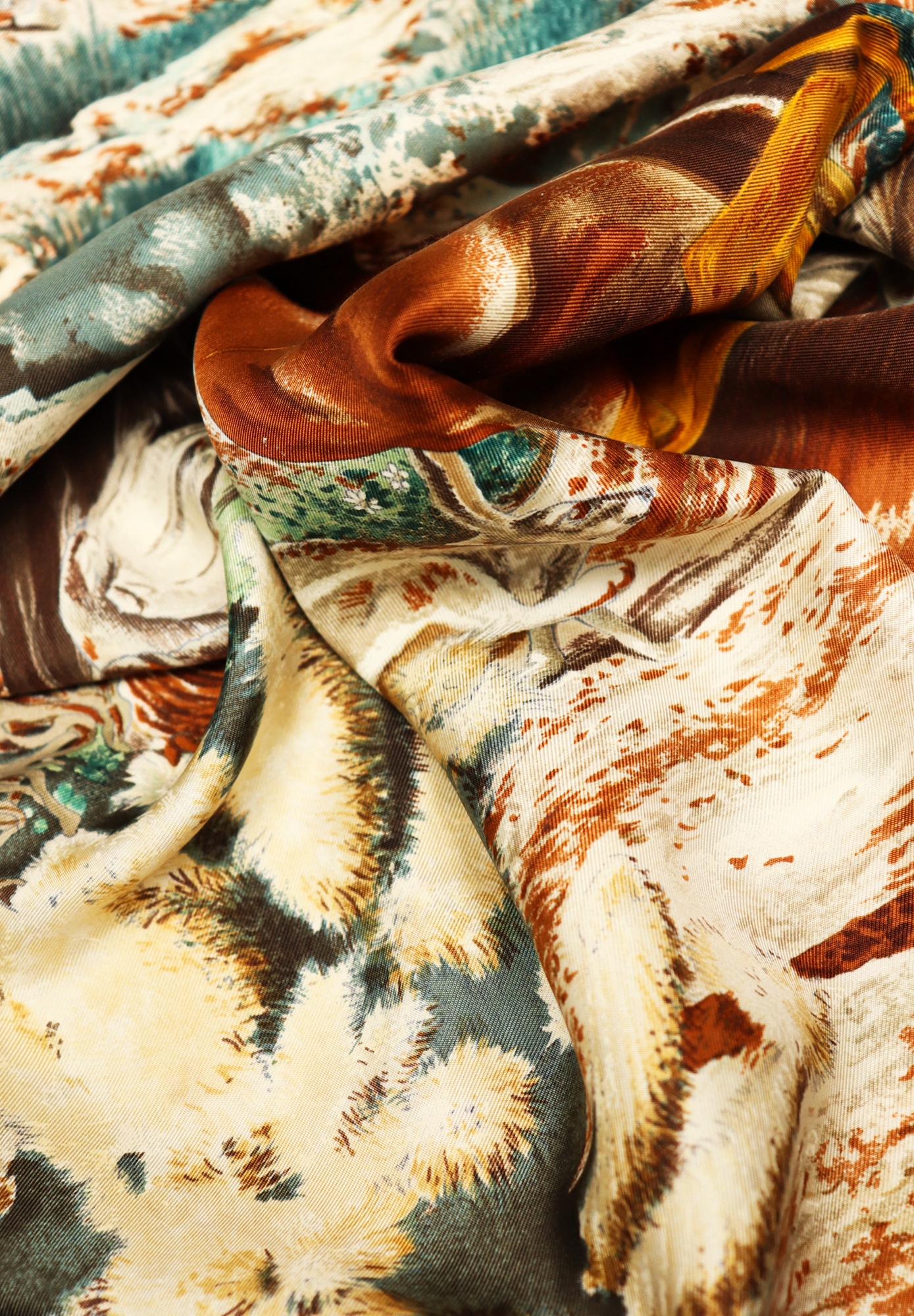 Hermès The Pony Express Silk Scarf