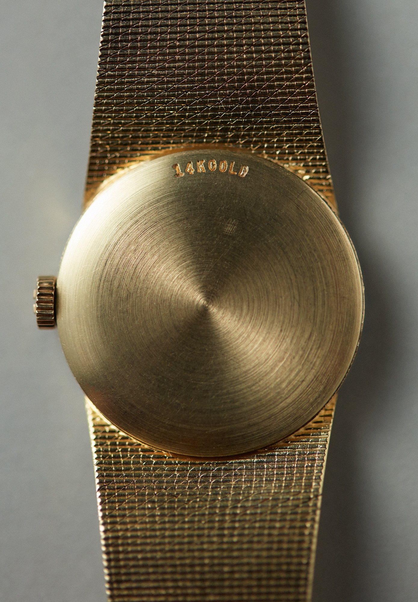 Omega Classic Gold Watch With Diamonds