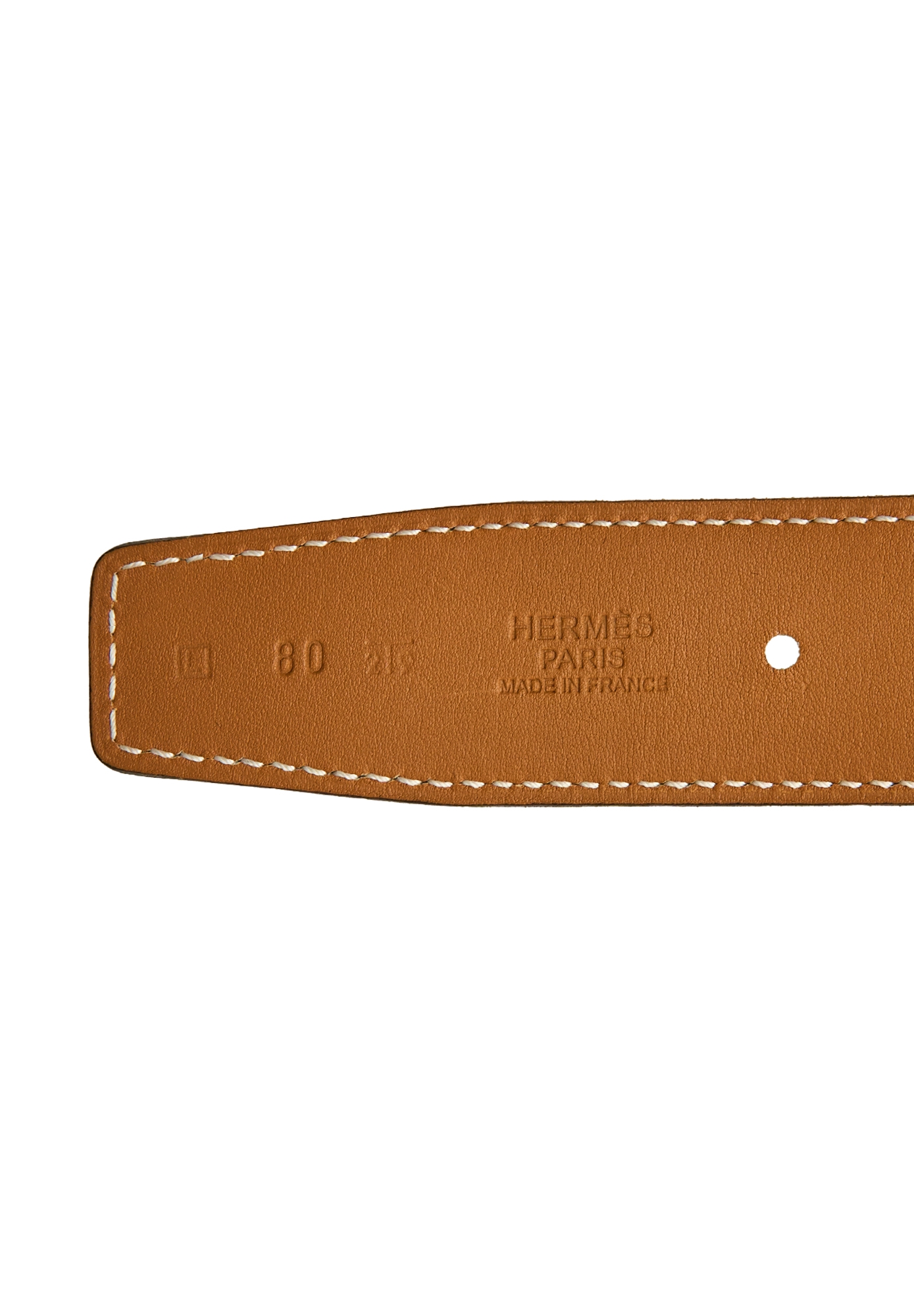 Hermès Double Side Chamonix Leather Belt