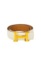 Hermès Double Side Chamonix Leather Belt