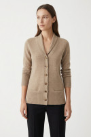 Loro Piana Beige Cashmere Cardigan
