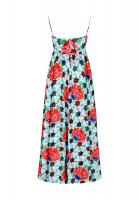 Chanel Paris-Dubai Floral Print Dress