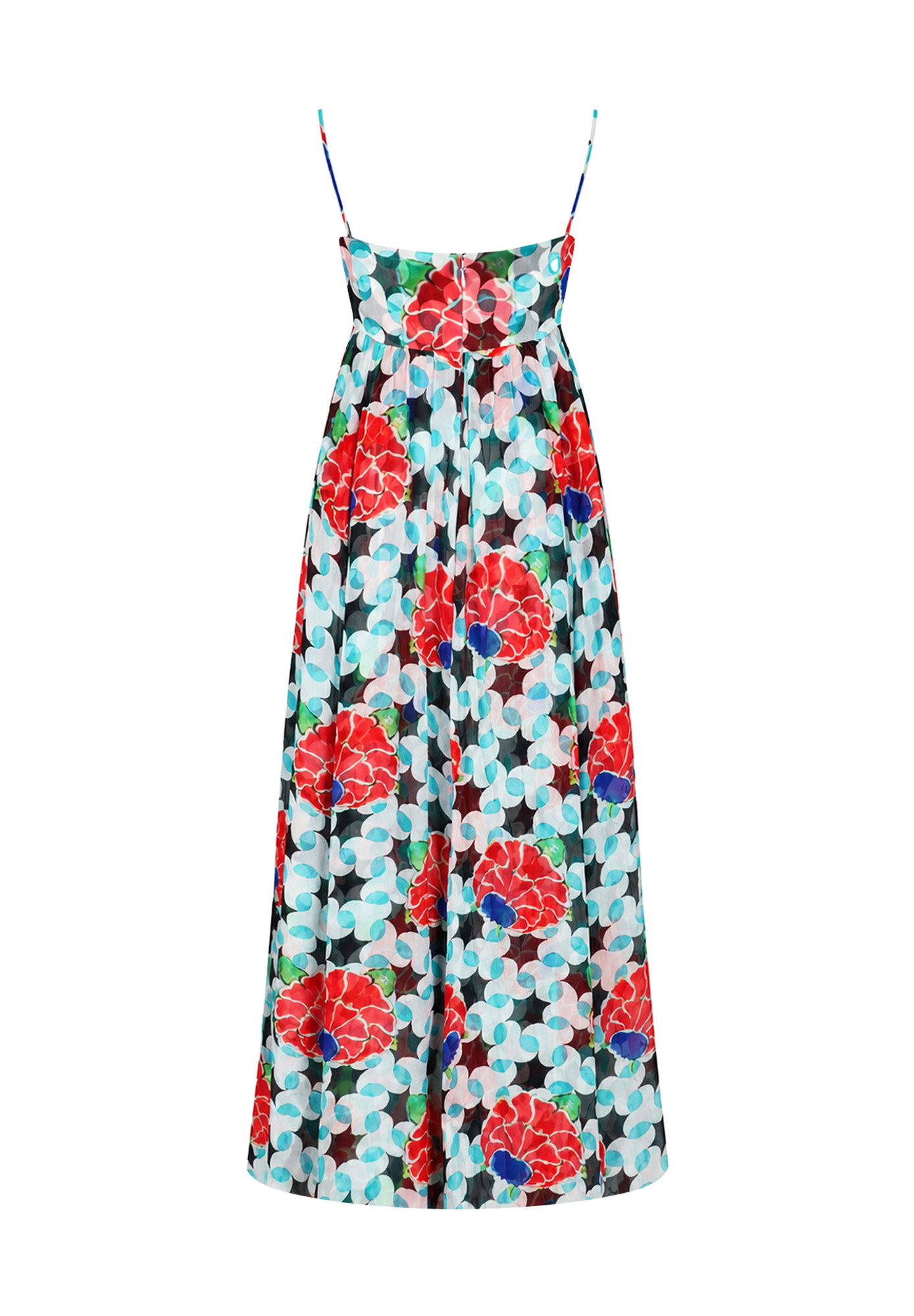 Chanel Paris-Dubai Floral Print Dress