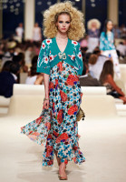 Chanel Paris-Dubai Floral Print Dress