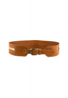 Yves Saint Laurent Vintage Brown Leather Belt