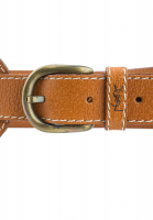 Yves Saint Laurent Vintage Brown Leather Belt
