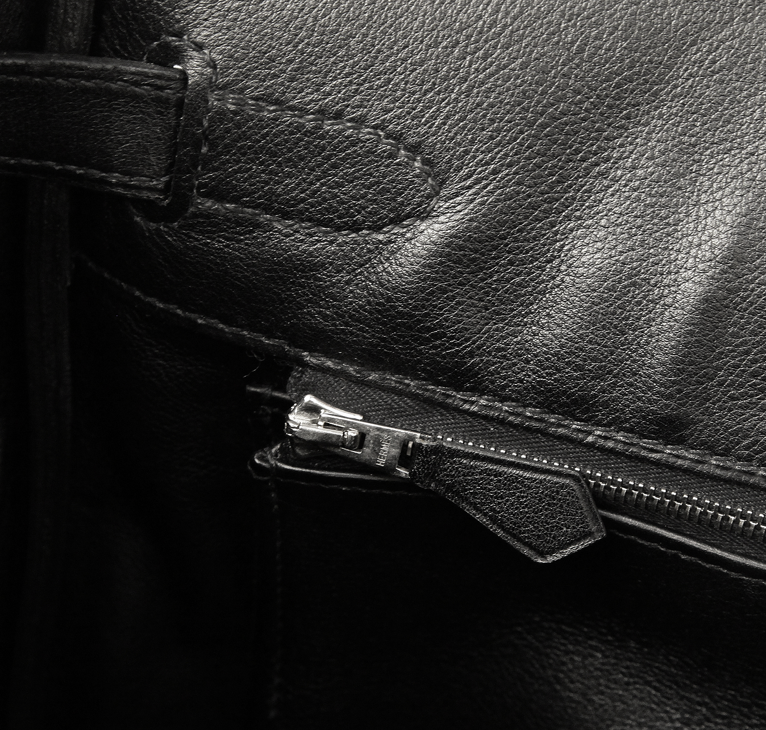 Hermès Birkin 30 Swift Noir Bag