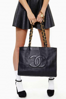 Chanel Black Tote Bag