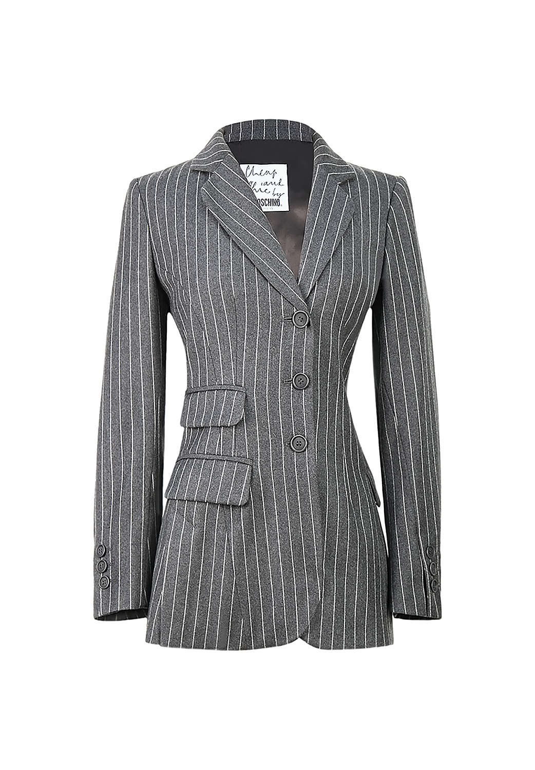 Moschino Grey Stripe Jacket