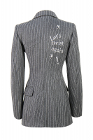 Moschino Grey Stripe Jacket
