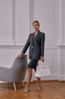 Christian Dior Gray Suit