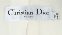 Christian Dior White Dress