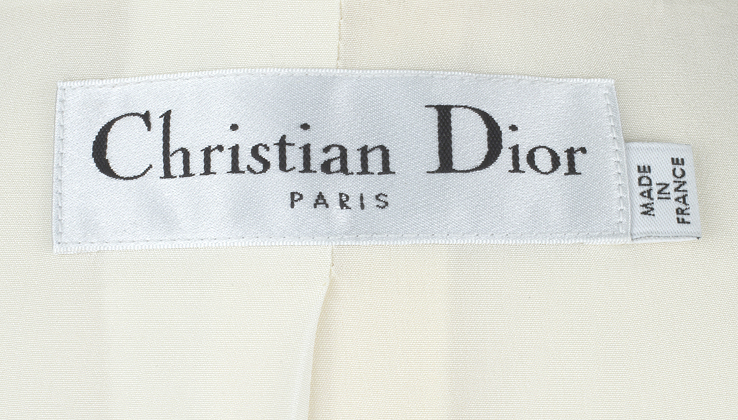 Christian Dior White Dress