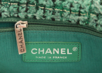 Chanel Green Tweed Bag