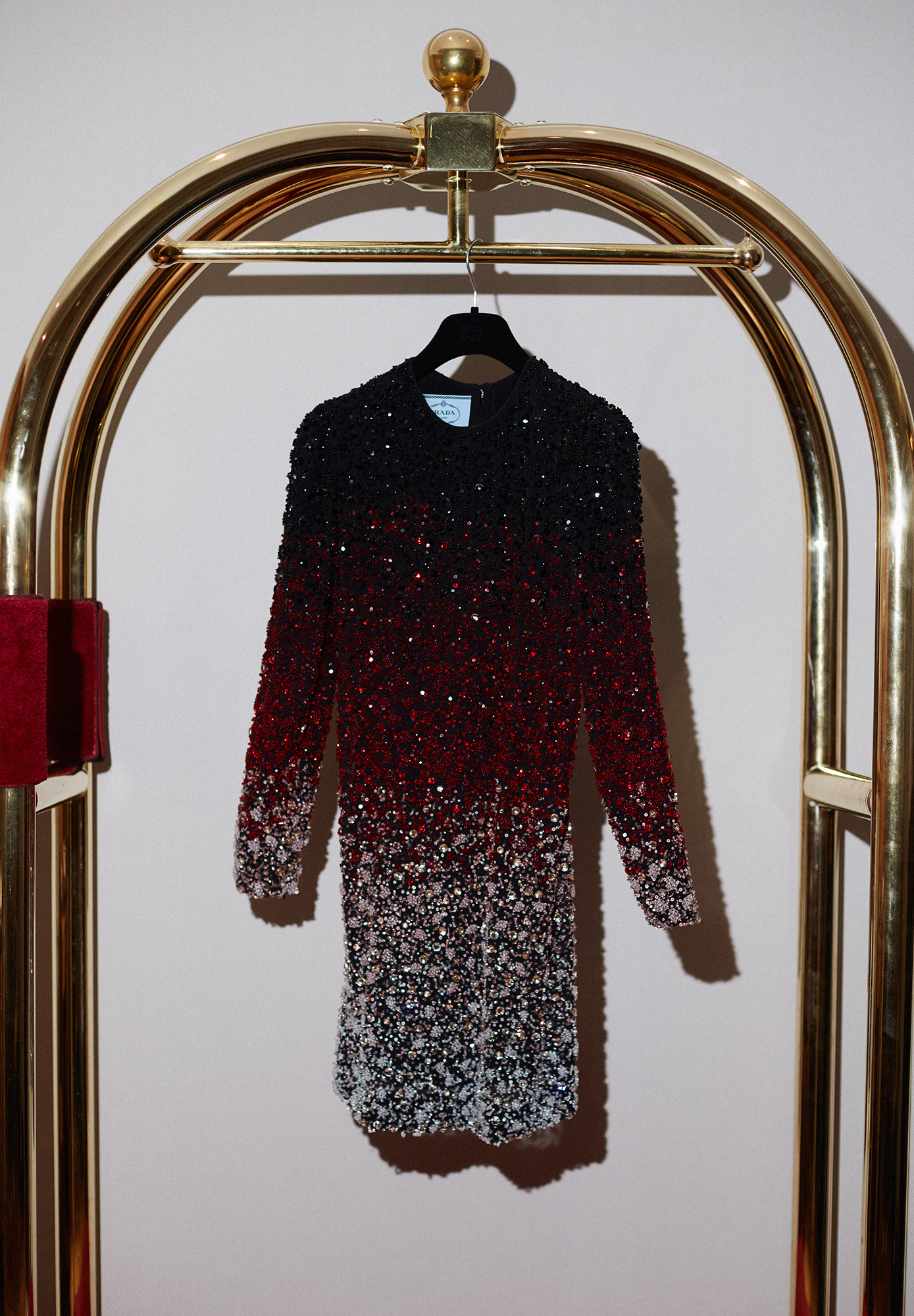 Prada Colorful Sequined Dress