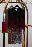 Prada Colorful Sequined Dress