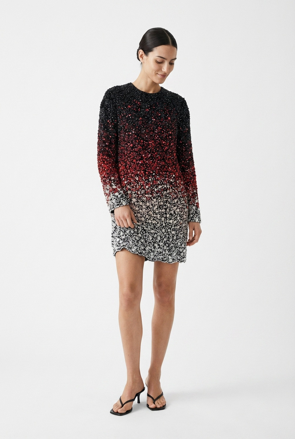 Prada Colorful Sequined Dress
