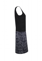 Chanel Black And White Dress